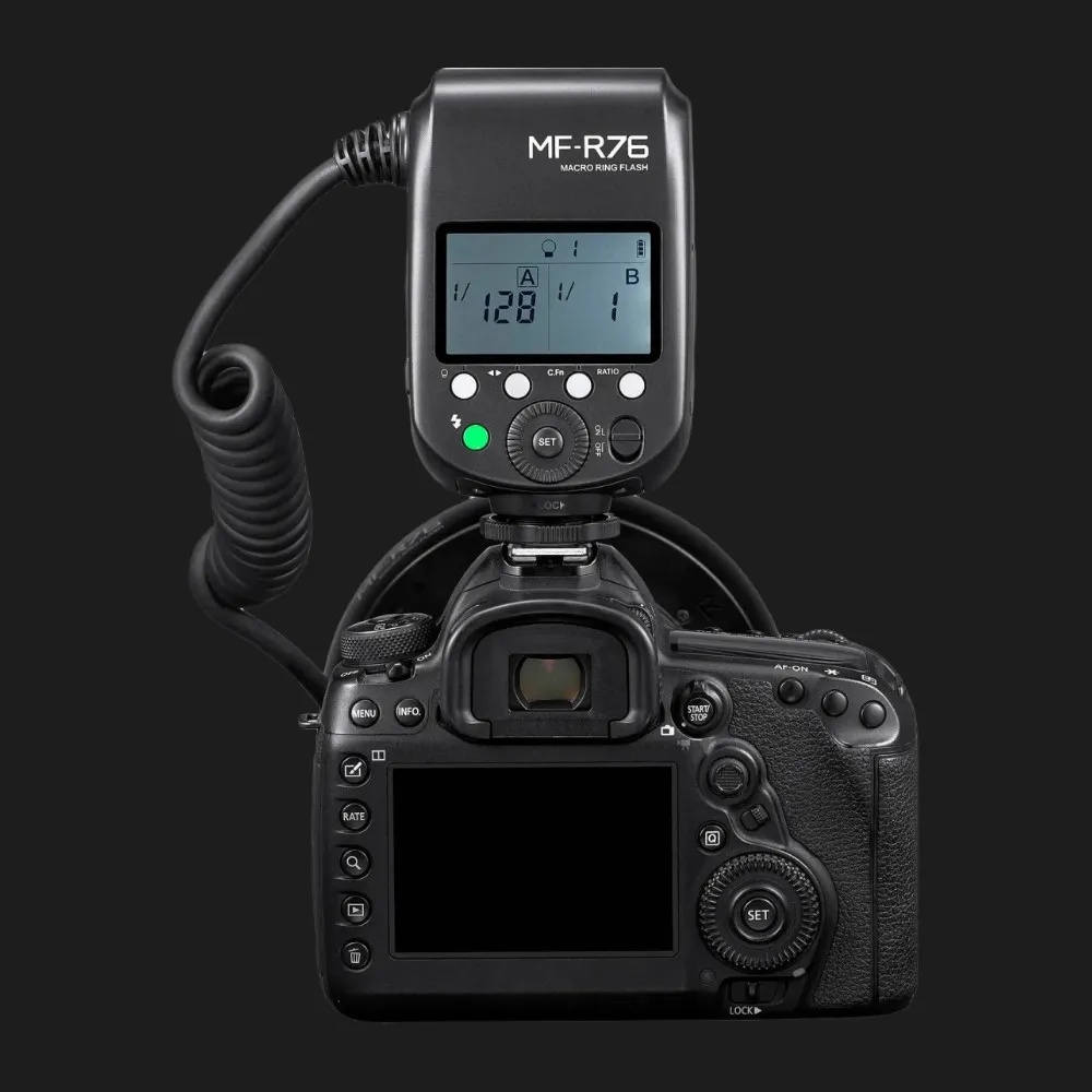 Вспышка Godox Macro Ring Flash MF-R76 TTL для Canon (MF-R76C)
