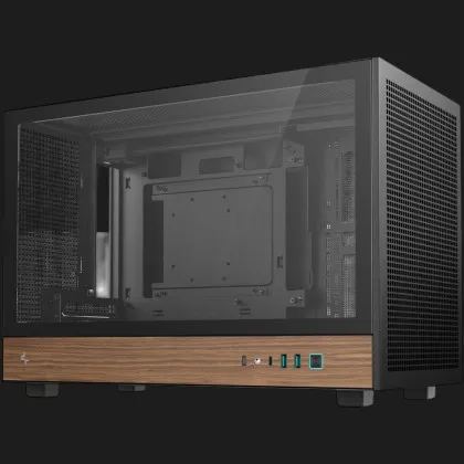 Корпус DeepCool CH260 (Wood Black) (R-CH260-BKNWM0-G-1)