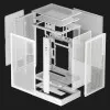 Корпус DeepCool CH270 Digital (White) (R-CH270-WHNDM0-G-1)