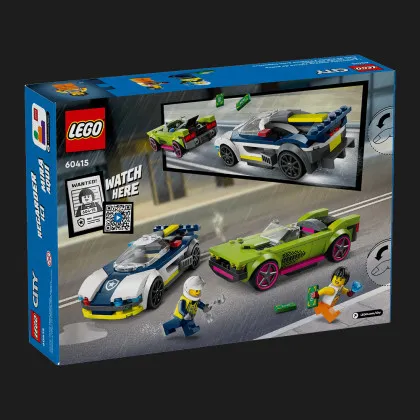 Конструктор LEGO City Переслідування маслкара на поліцейському автомобілі (60415)