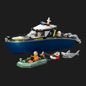 Конструктор LEGO City "Погоня на полицейском катере" (60456)