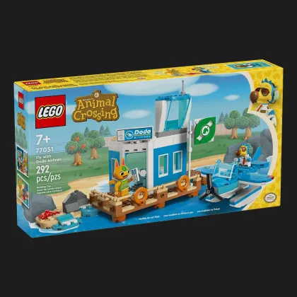 Конструктор LEGO Animal Crossing Літайте з Dodo Airlines (77051)