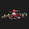 Конструктор LEGO City Піт-стоп і піт-екіпаж F1 з болідом Ferrari (60443)