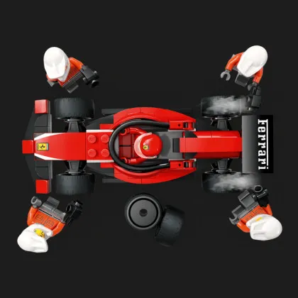 Конструктор LEGO City Піт-стоп і піт-екіпаж F1 з болідом Ferrari (60443)