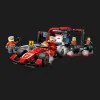 Конструктор LEGO City Піт-стоп і піт-екіпаж F1 з болідом Ferrari (60443)