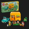 Конструктор LEGO Animal Crossing Садова крамниця і караван, що належать Leif (77054)