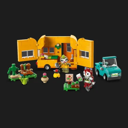 Конструктор LEGO Animal Crossing Садова крамниця і караван, що належать Leif (77054)