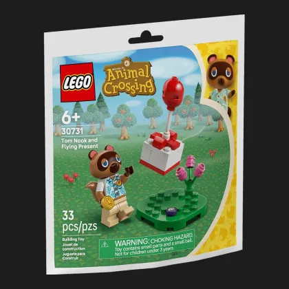 Конструктор LEGO Animal Crossing Tom Nook and Flying Present (30731)
