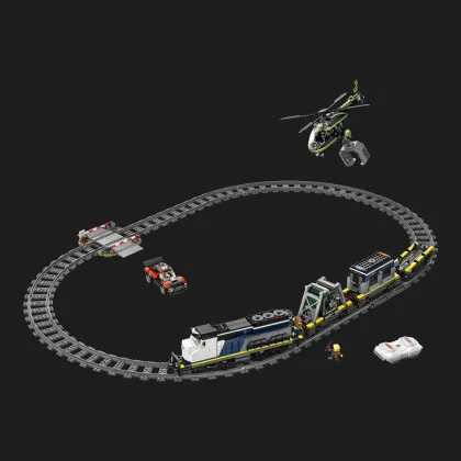 Конструктор LEGO City "Ограбление полицейского поезда" (60508)