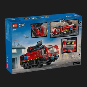 Конструктор LEGO City Пожарный грузовик в аэропорту (60499)