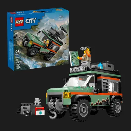 Конструктор LEGO City Позашляхова гірська вантажівка 4x4 (60447)
