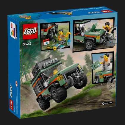 Конструктор LEGO City Позашляхова гірська вантажівка 4x4 (60447)