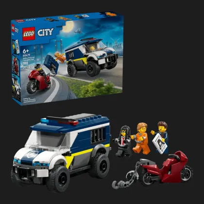 Конструктор LEGO City Поліцейський фургон для перевезення в'язнів (60479)