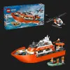 Конструктор LEGO City Спасательный катер и вертолёт береговой охраны (60504)