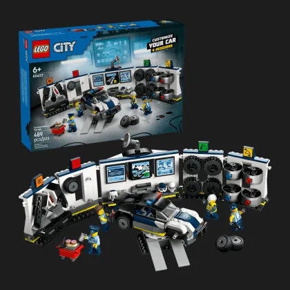 Конструктор LEGO City Спеціальний гараж для поліцейських автомобілів (60457)