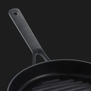 Сковорода-гриль KitchenAid CFA 28 см з керамічним покриттям (Black) (CC005681-001)