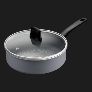 Сотейник з кришкою Tefal Halo 24 см (Gray) (C3123253)