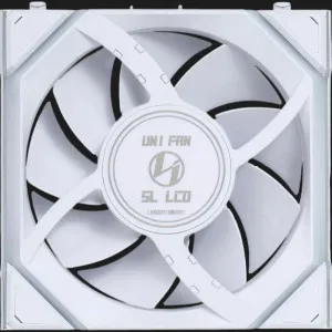 Вентилятор Lian Li Uni Fan SL Wireless LCD Reverse 120-1 (G99.12RSLLCD1W1W.00) (White)