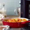 Сотейник чавунний з кришкою KitchenAid 26 см 2.77 л (Red) (CC009009-001)