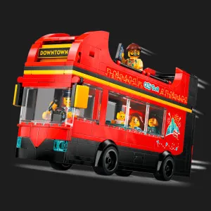 ​Конструктор LEGO City Красный двухэтажный экскурсионный автобус (60407)