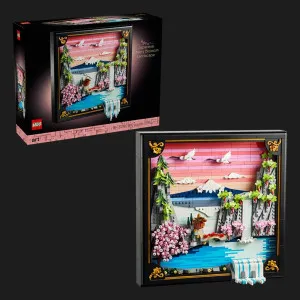 Конструктор LEGO Art Японский пейзаж с цветом сакуры (31218)
