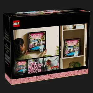 Конструктор LEGO Art Японский пейзаж с цветом сакуры (31218)