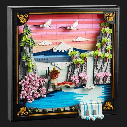 Конструктор LEGO Art Японський пейзаж із цвітом сакури (31218)