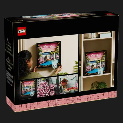 Конструктор LEGO Art Японський пейзаж із цвітом сакури (31218)