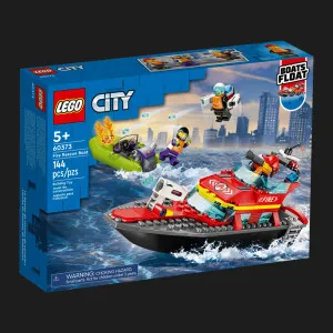 Конструктор LEGO City Лодка пожарной бригады (60373)