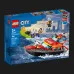 Конструктор LEGO City Лодка пожарной бригады (60373)