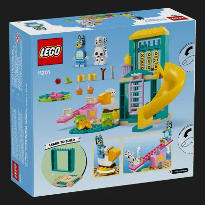 Конструктор LEGO Bluey Веселье с Блуи и Хлоей на игровой площадке (11201)