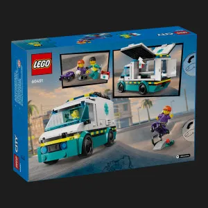 Конструктор LEGO City Скорая помощь (60451)