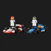 Конструктор LEGO City Автомобілі для перегонів F1 команд Williams Racing та Haas F1 (60464)
