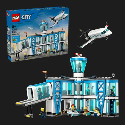 Конструктор LEGO City Аэропорт с самолетом (60502)