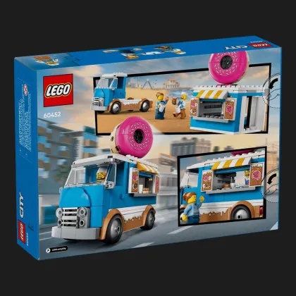 Конструктор LEGO City Грузовик с пончиками (60452)