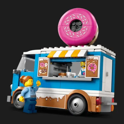 Конструктор LEGO City Грузовик с пончиками (60452)