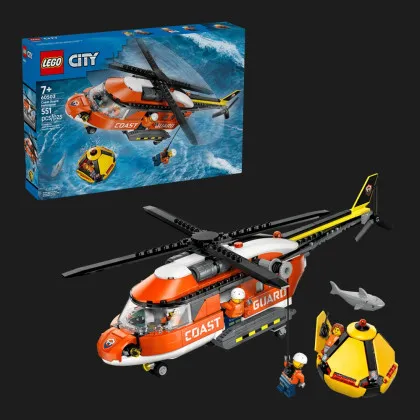 Конструктор LEGO City Вертолет береговой охраны (60503)