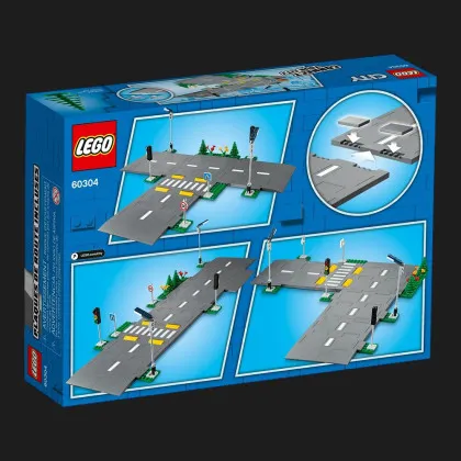 Конструктор LEGO City Дорожные плиты (60304)