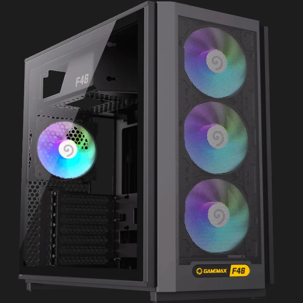 Корпус GAMEMAX F46 (Black) (F46 BK)