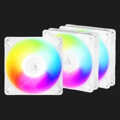 Вентилятор Arctic P14 Pro ARGB Reverse KIT x3 140 (White) (ACFAN00328A)