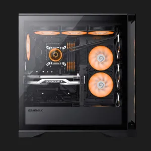 Корпус GAMEMAX Leader TG (Black) (Leader TG)