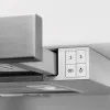 Вытяжка AEG телескопическая, 60 см, 330 м3/ч (Stainless Steel) (DPB3622S)