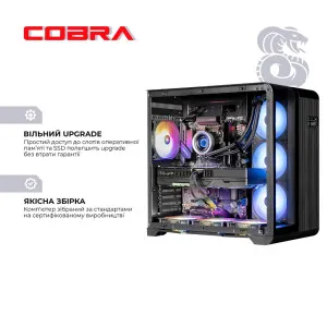 Комп'ютер COBRA Advanced (Intel Core i7-13700KF/32GB/1TB (SSD)/RTX 5080) (I137KF.32.S10.58.26477) в Бродах