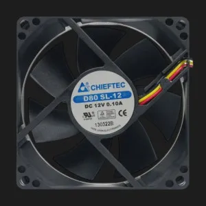 Вентилятор Chieftec AF-0825S 80 (Black) (AF-0825S)