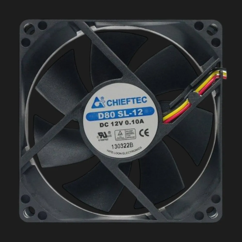 Вентилятор Chieftec AF-0825S 80 (Black) (AF-0825S)