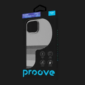 Чехол Proove Gleam Case with Magnetic Ring iPhone 15 (White Borders) (PCGCIP150070) в Белой Церкви