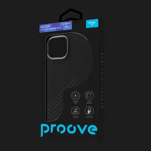 Чехол Proove Gleam Case with Magnetic Ring iPhone 15 (Graphite) (PCGCIP150067) в Белой Церкви