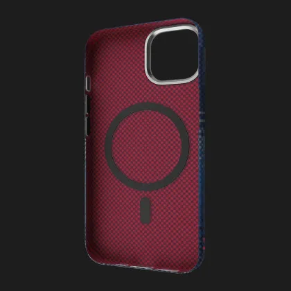 Чохол Proove Gleam Case with Magnetic Ring iPhone 15 (Blue Stripes) (PCGCIP150064)