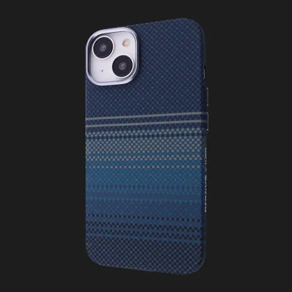 Чохол Proove Gleam Case with Magnetic Ring iPhone 15 (Blue Stripes) (PCGCIP150064)