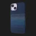 Чохол Proove Gleam Case with Magnetic Ring iPhone 15 (Blue Stripes) (PCGCIP150064)